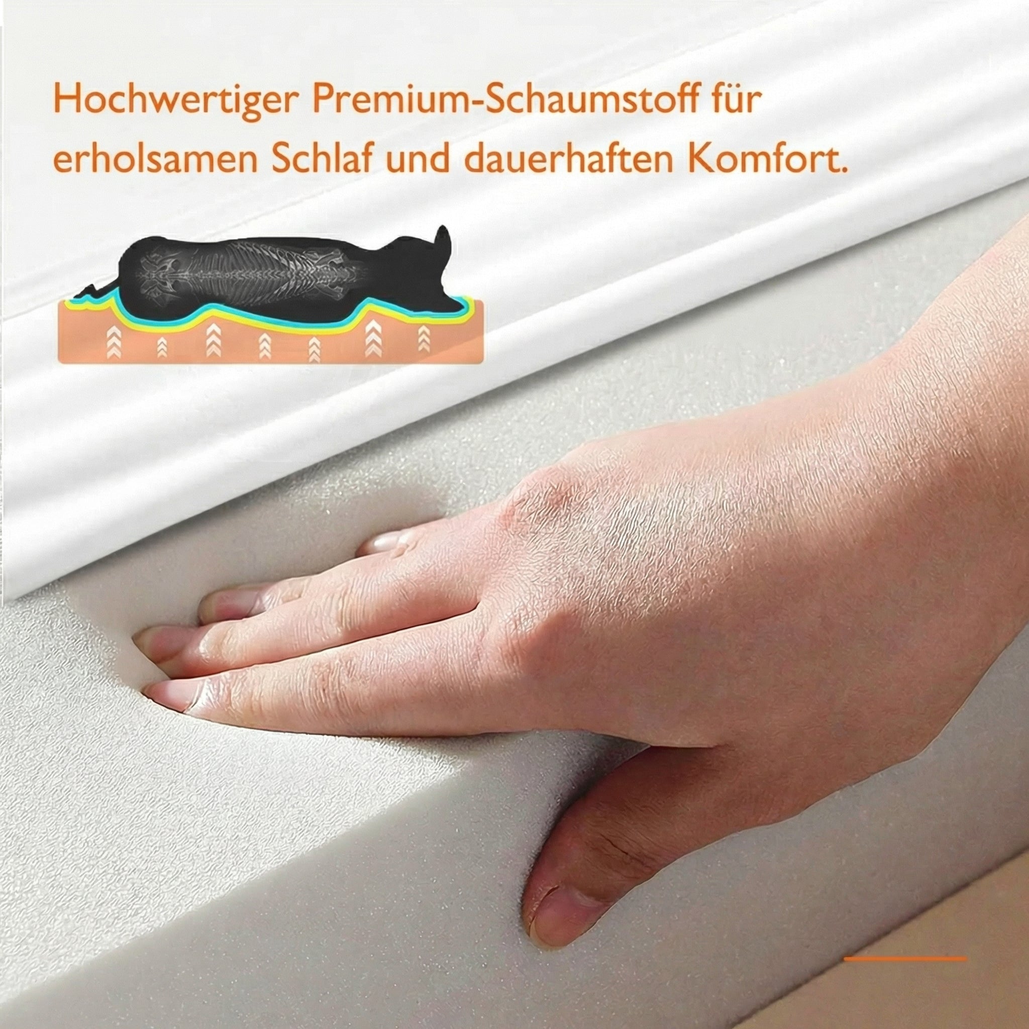 Vorthopa LoftMaster – Orthopädisches Schwerlast-Liegekissen
